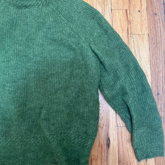 Sezane Otis Jumper Autumn Green - Size M - Picture 9 of 11